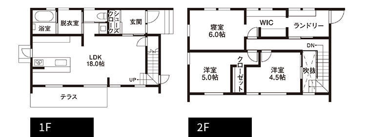 01 SQUARE/シカクの家の図