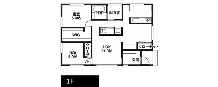 03 FLAT/ヒラヤの家の図