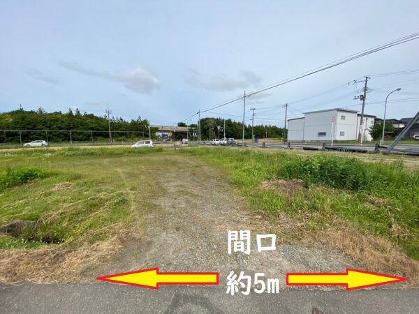 鶴岡市井岡字　貸地