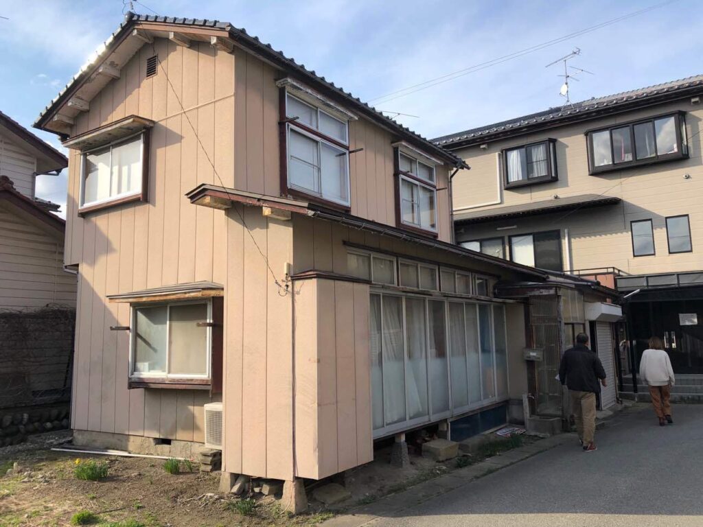Before 茶の間から縁側