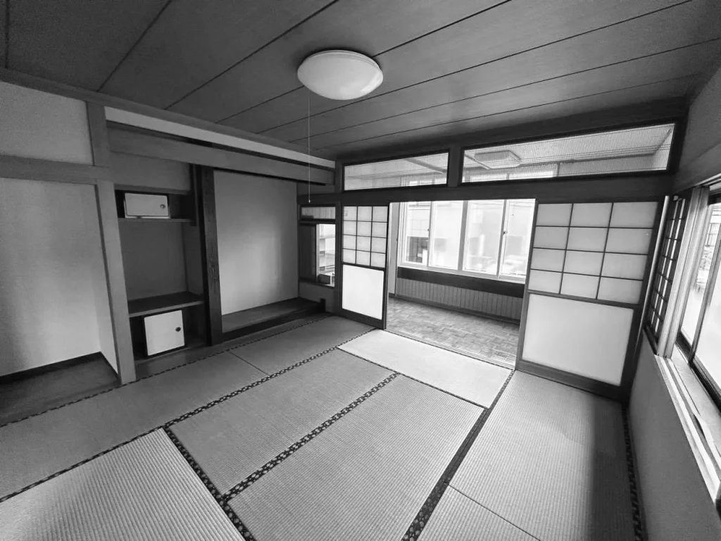 以前の和室<br />

